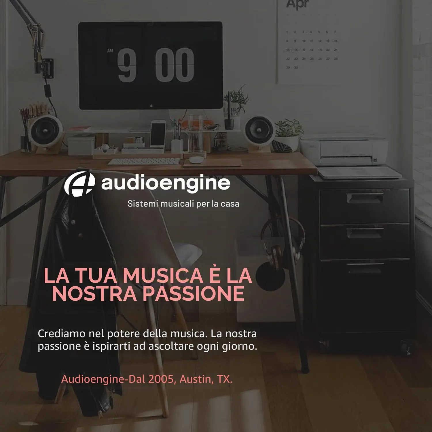 Audioengine S8 subwoofer attivo 8 pollici 250W bianco