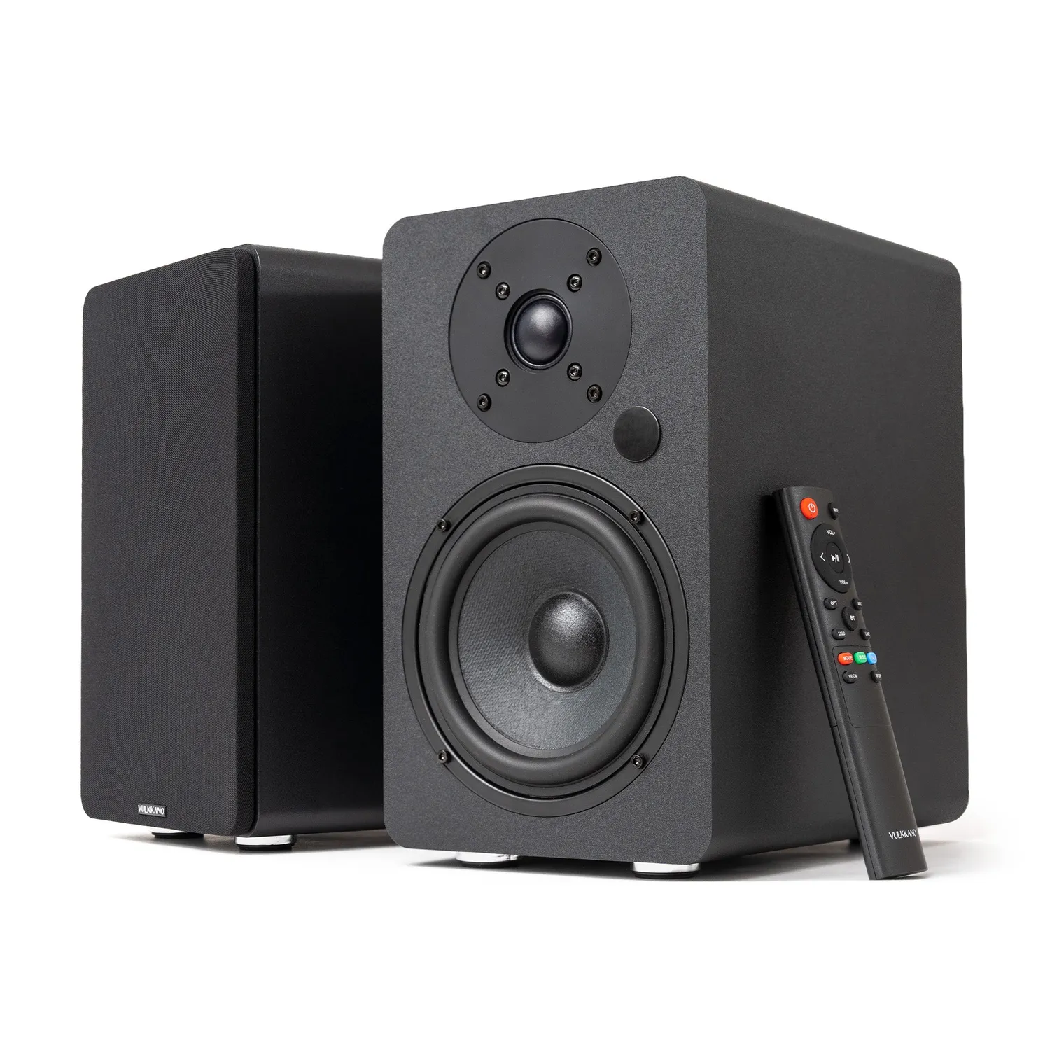 Vulkkano A5 ARC MKII diffusori attivi marrone scaffale