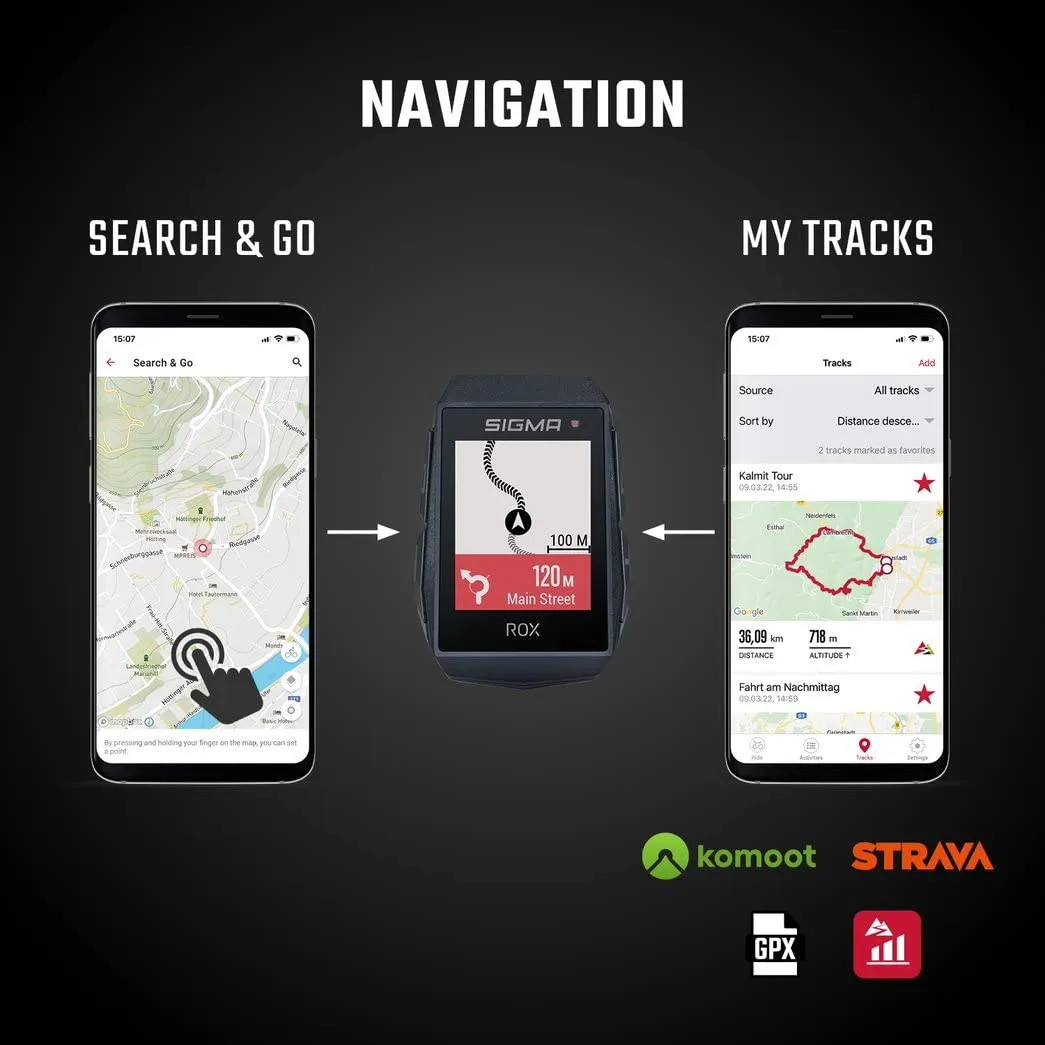Sigma Sport Rox 11.1 Evo ciclocomputer GPS nero