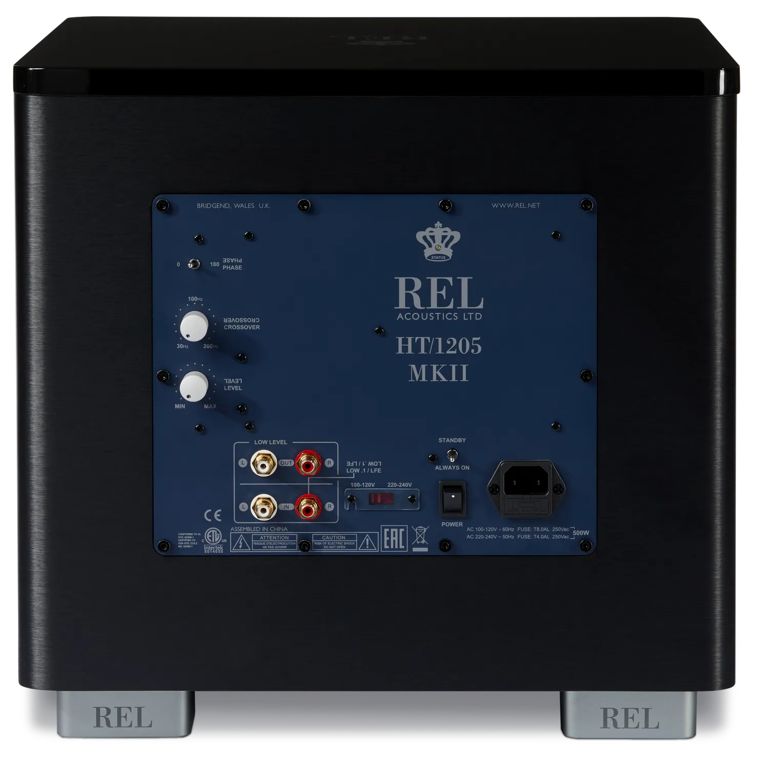 REL HT/1205 MKII subwoofer bianco singolo da pavimento
