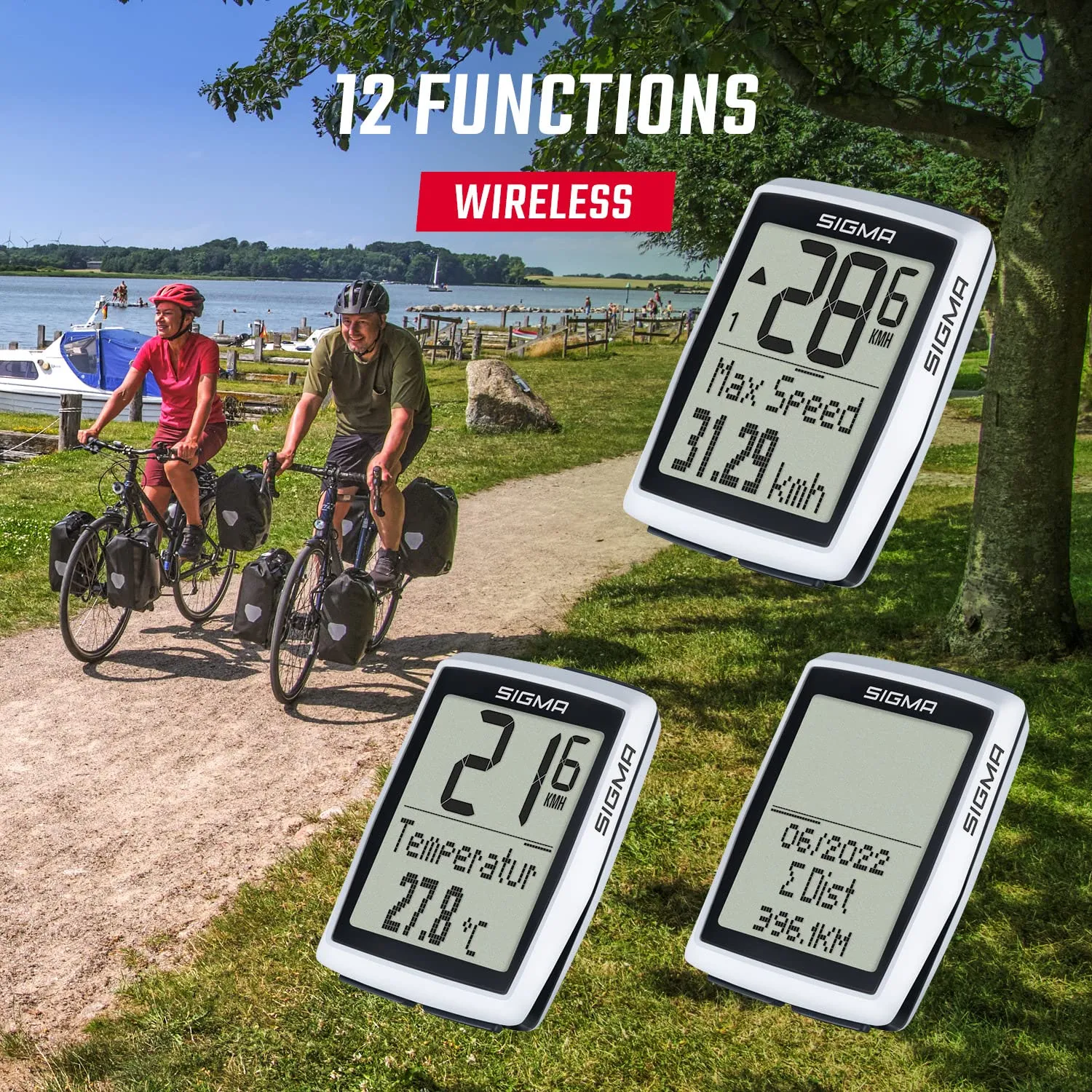 Sigma Sport BC 12.0 WL ciclocomputer wireless 12 funzioni