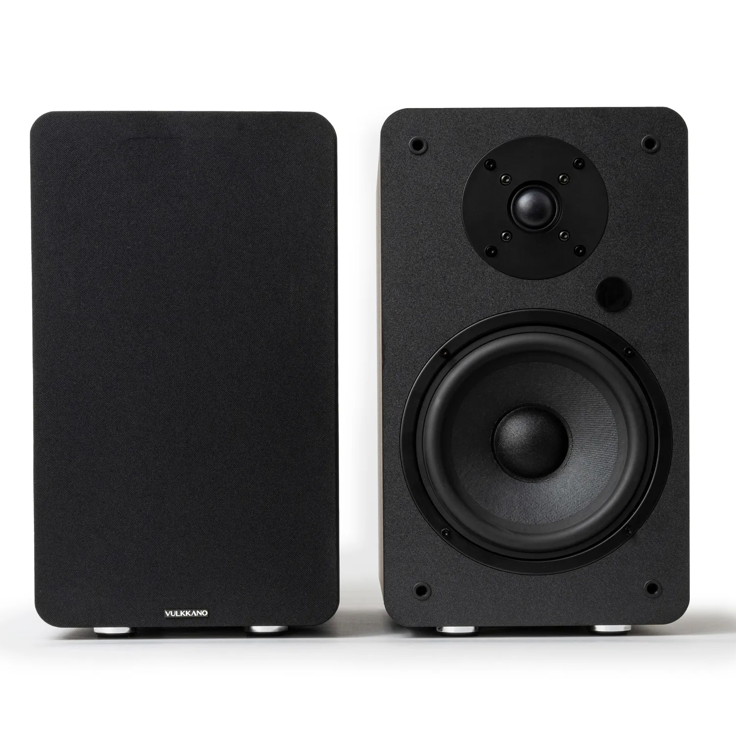 Vulkkano A6 ARC diffusori attivi 120W neri HDMI