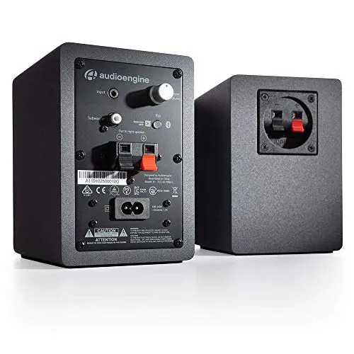 Audioengine A1 diffusori Bluetooth grigio coppia aptX