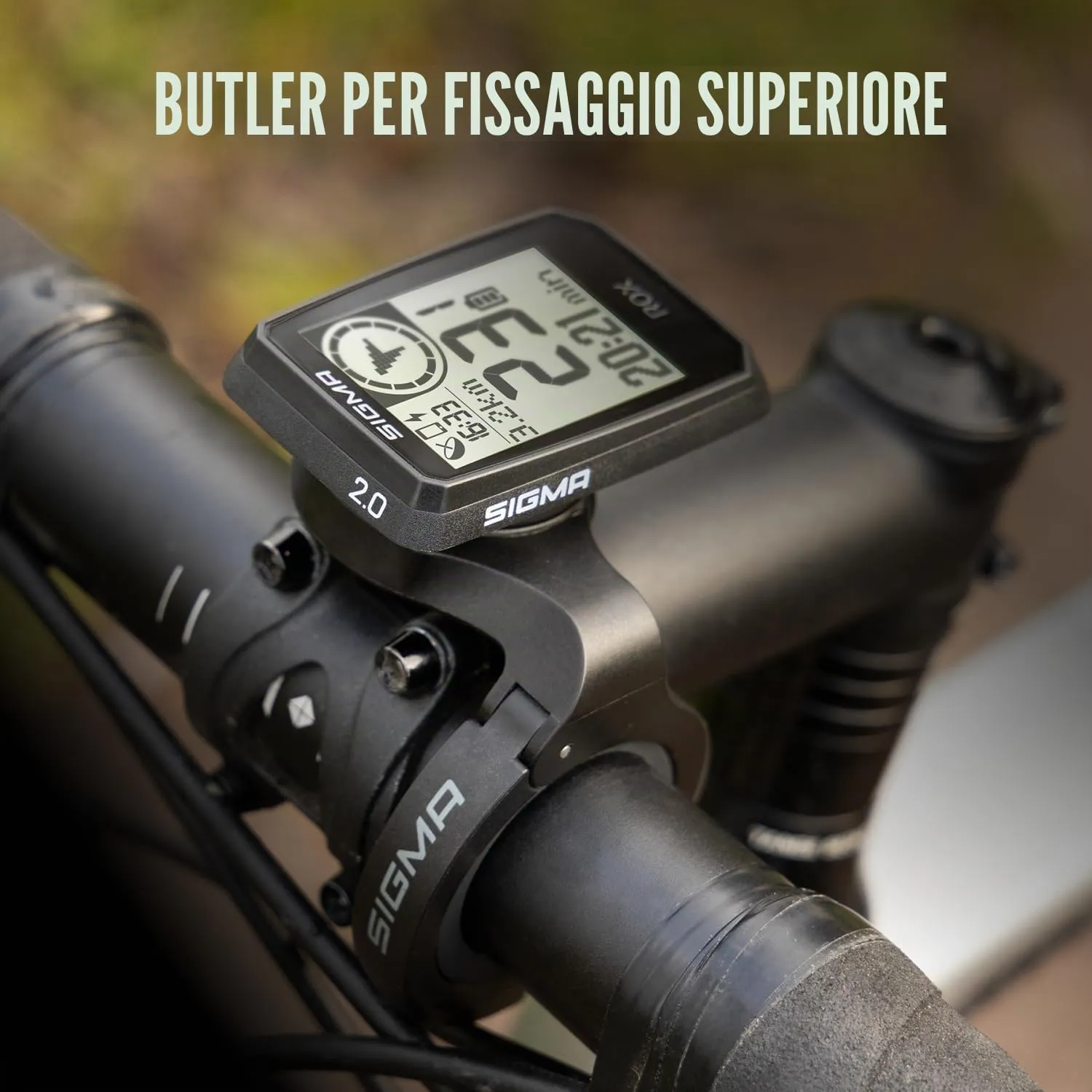 Sigma Rox 2.0 Endurance ciclocomputer GPS nero