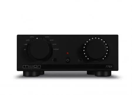 Mission 778X amplificatore integrato nero phono