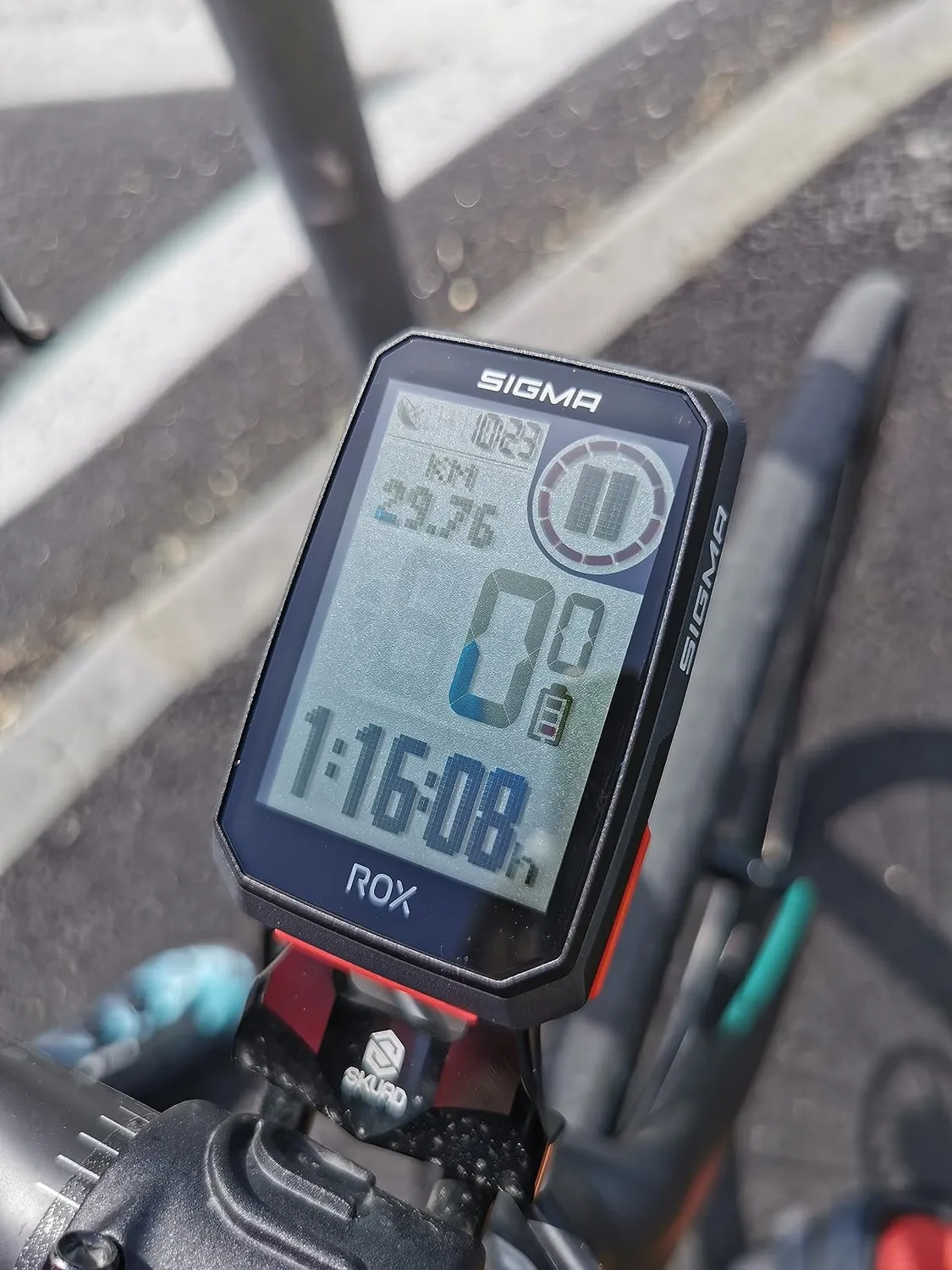 Sigma ROX 4.0 Black ciclocomputer GPS con altimetro