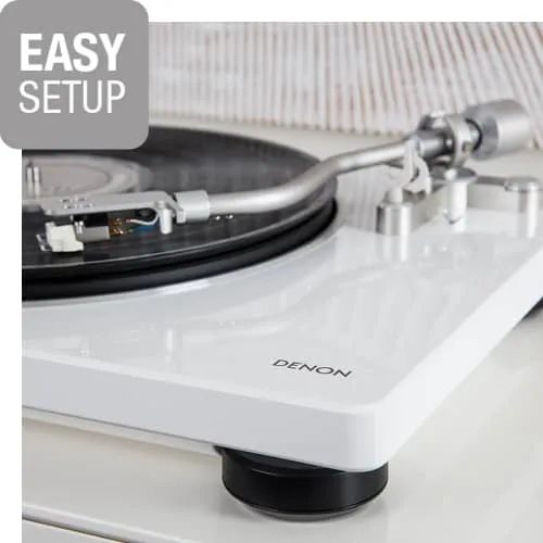 Denon DP-400 Giradischi Cinghia con Phono 33/45/78