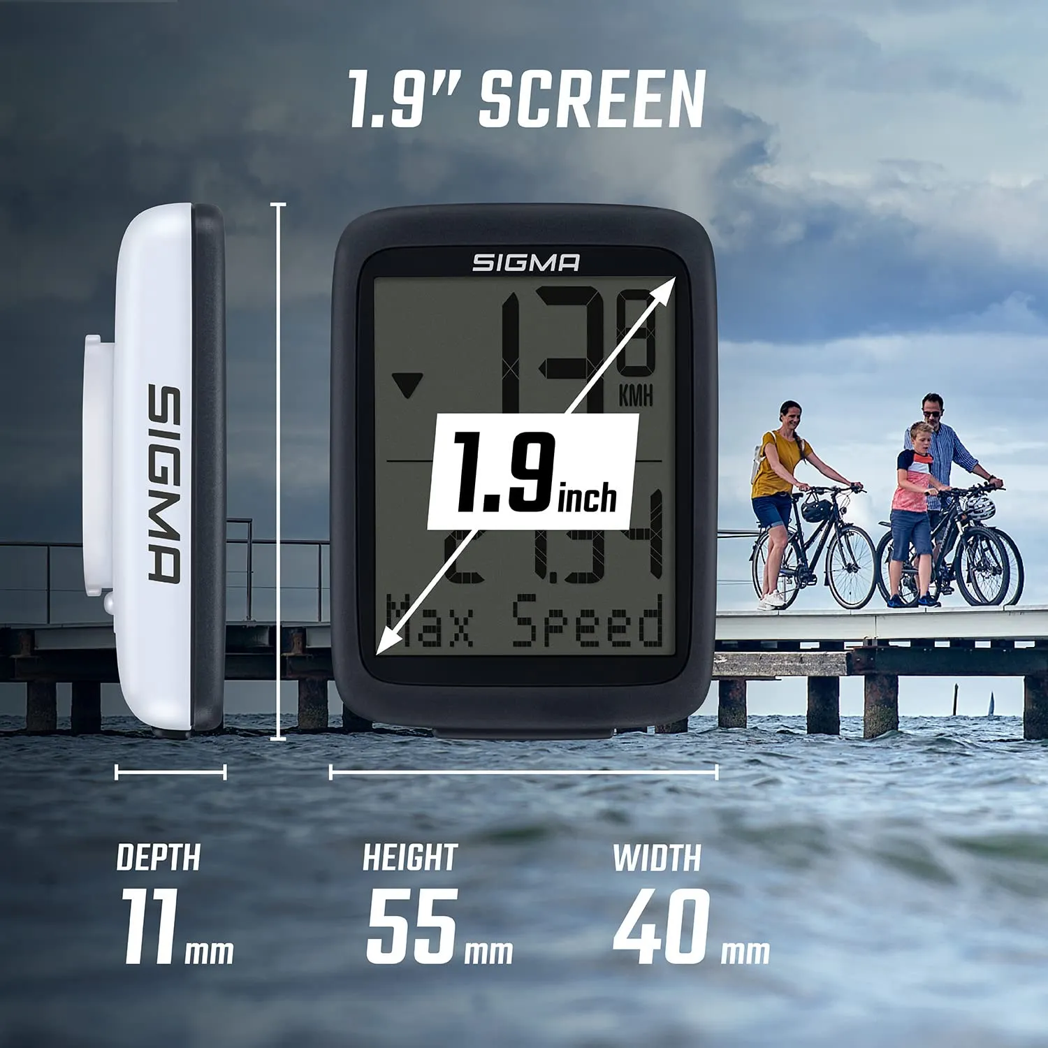 Sigma BC 10.0 WR ciclocomputer bici cablato