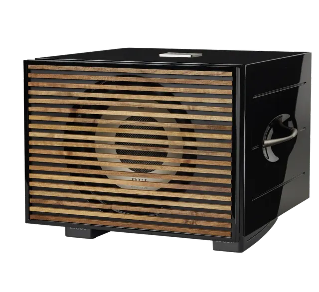 REL Acoustics griglia legno subwoofer Serie S Planar singola