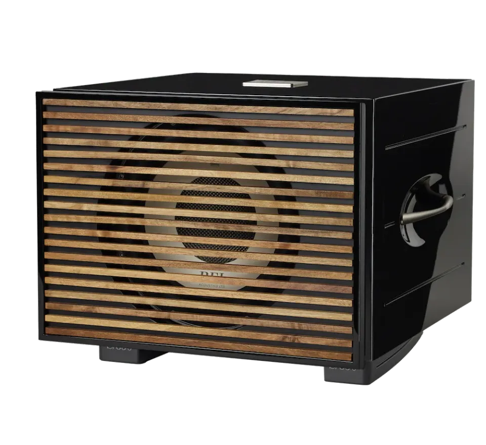 REL Acoustics griglia legno subwoofer Serie S Planar singola