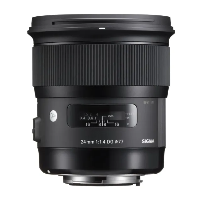 Sigma Art 24mm F/1.4 DG HSM obiettivo Nikon nero