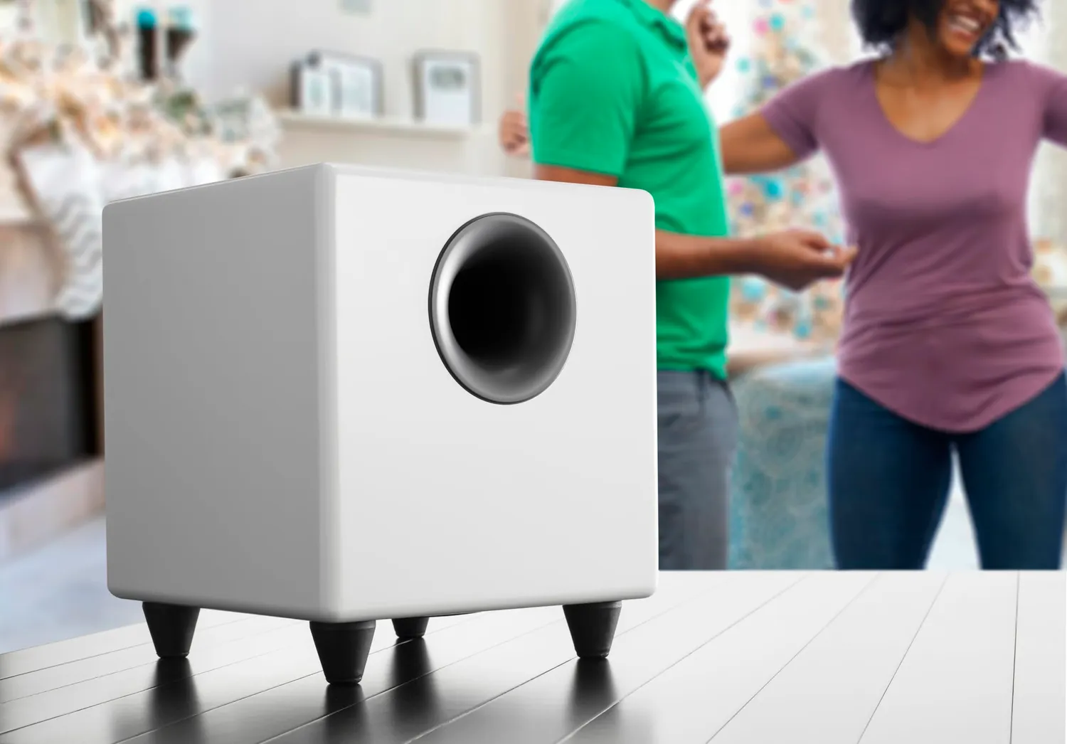 Audioengine S8 subwoofer attivo 8 pollici 250W bianco