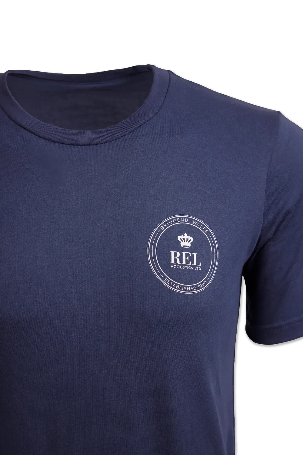 REL Acoustics Heritage 1990 maglietta cotone blu navy