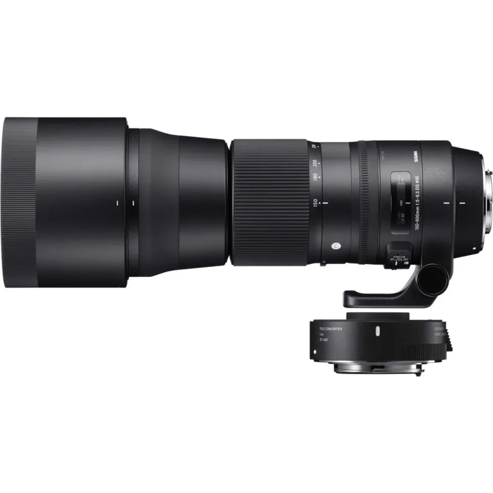 Sigma Contemporary 150-600mm F5-6.3 DG OS HSM kit TC-1401 Nikon