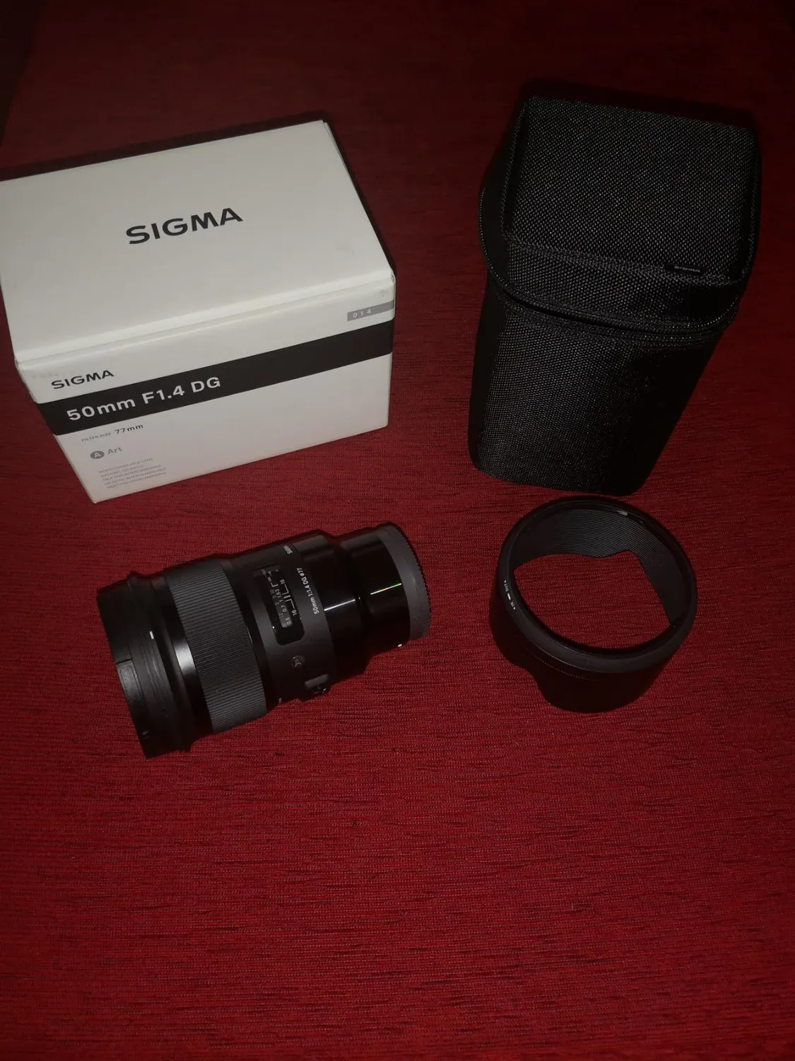 Sigma Art 50mm F1.4 DG HSM obiettivo Sony E full frame