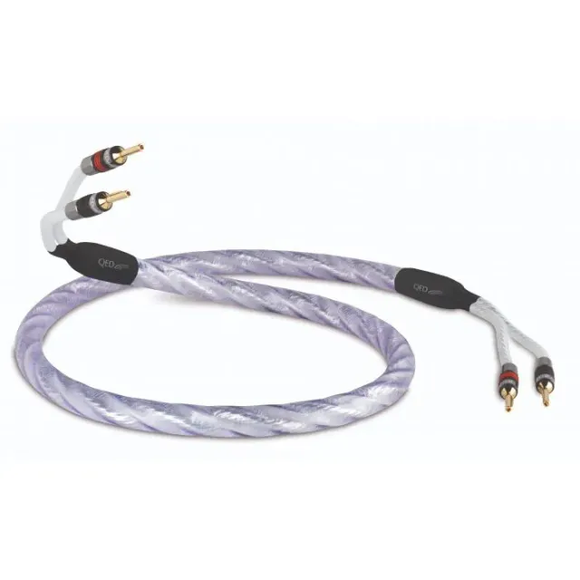 QED Genesis Cavi Diffusori Banana 3m+3m Argento