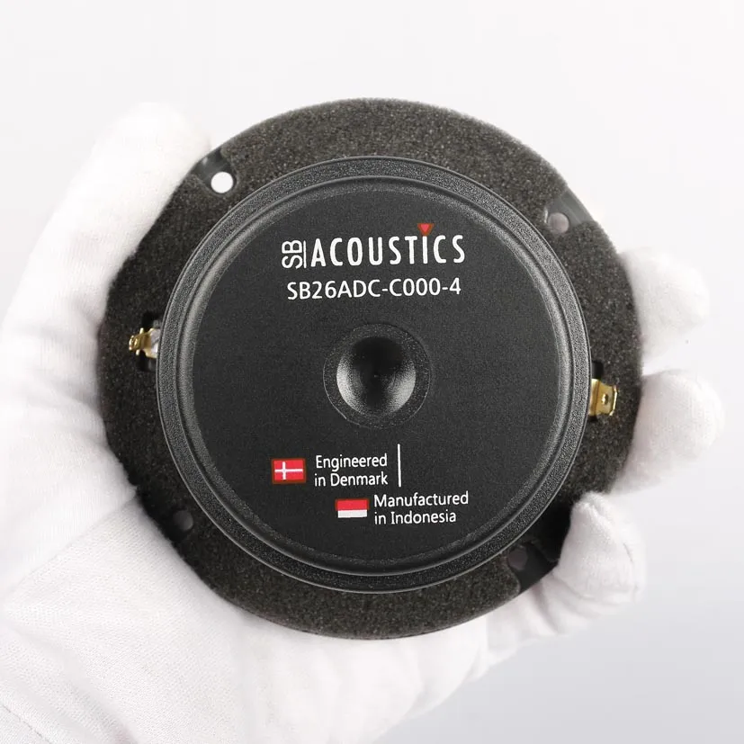 SB Acoustics SB26ADC-C000-4 tweeter alluminio 4 ohm
