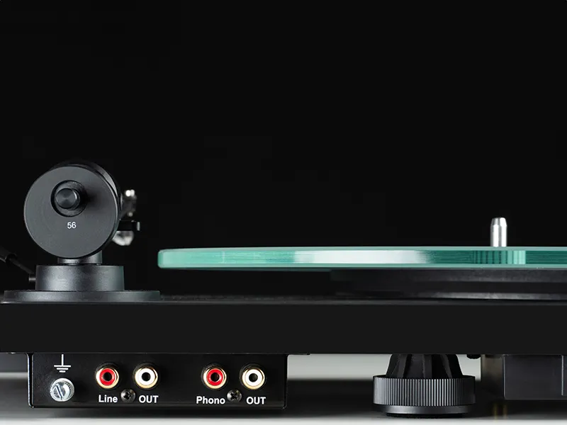 Pro-Ject T1 Evo Phono Giradischi Nero con Ortofon OM10