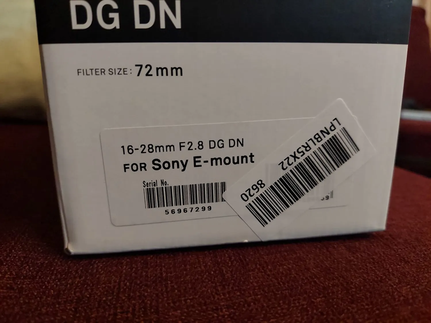 Sigma Contemporary 16-28mm F/2.8 DG DN zoom Sony E