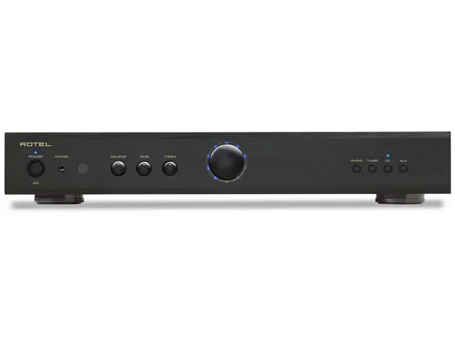 Rotel A8 amplificatore integrato nero con phono