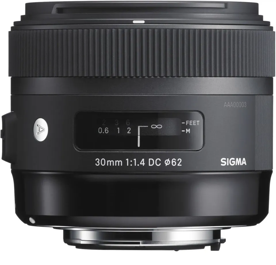 Sigma Art 30mm F1.4 DC HSM obiettivo attacco Canon