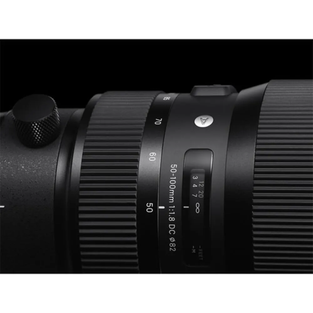Sigma 50-100mm F/1.8 DC HSM Art obiettivo attacco Nikon
