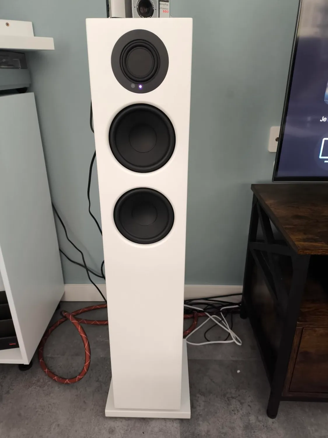 Audio Pro A48 coppia altoparlanti pavimento bianchi wireless