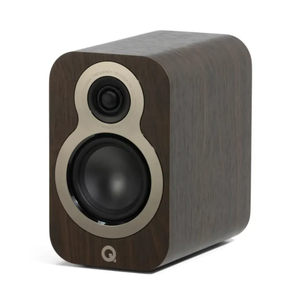 Q Acoustics 3020C diffusori da scaffale noce