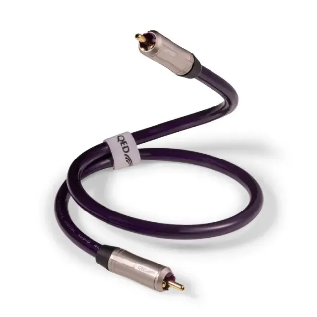 QED Reference Digital Audio 40 Cavo 1m Argento 75 Ohm