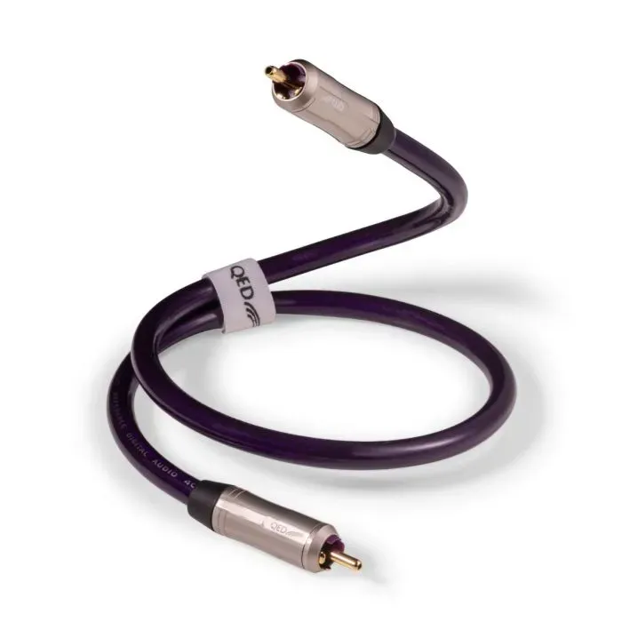 QED Reference Digital Audio 40 Cavo 1m Argento 75 Ohm
