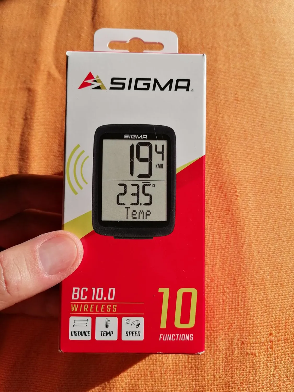 Sigma BC 10.0 WR ciclocomputer bici cablato