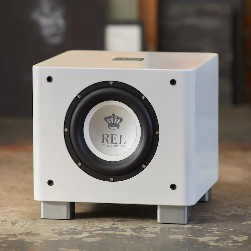 REL T/7x Serie T/x subwoofer bianco singolo medi ambienti