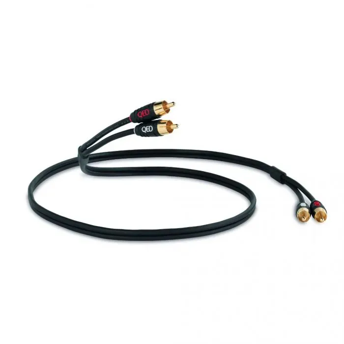 QED Profile cavo audio RCA stereo 3m flessibile