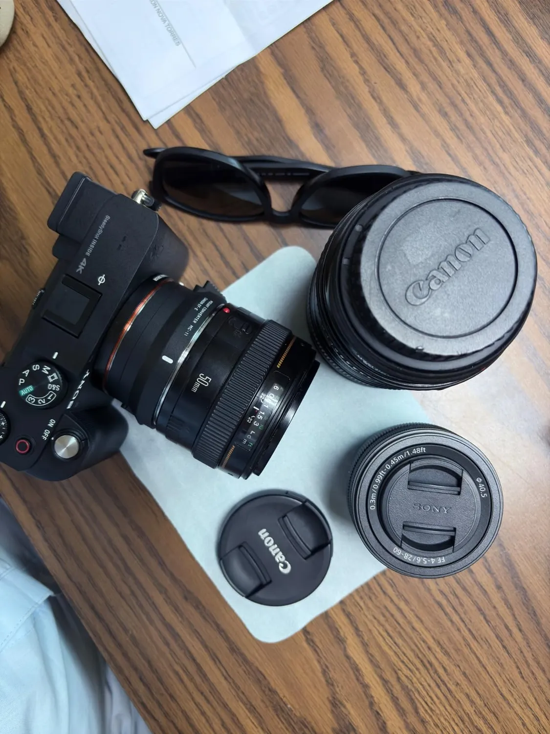 Sigma MC-11 adattatore da Canon a Sony E con AF