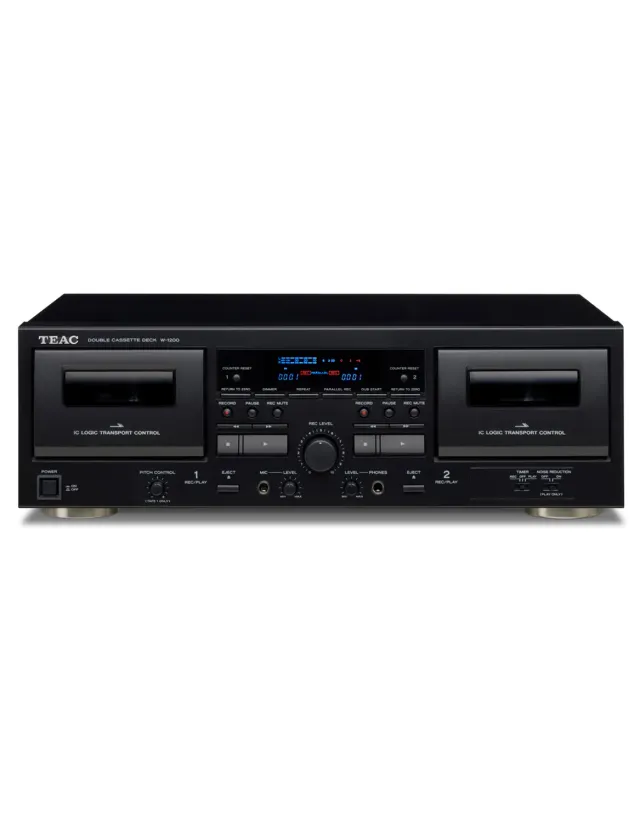 Teac W-1200 piastra doppia cassette con USB