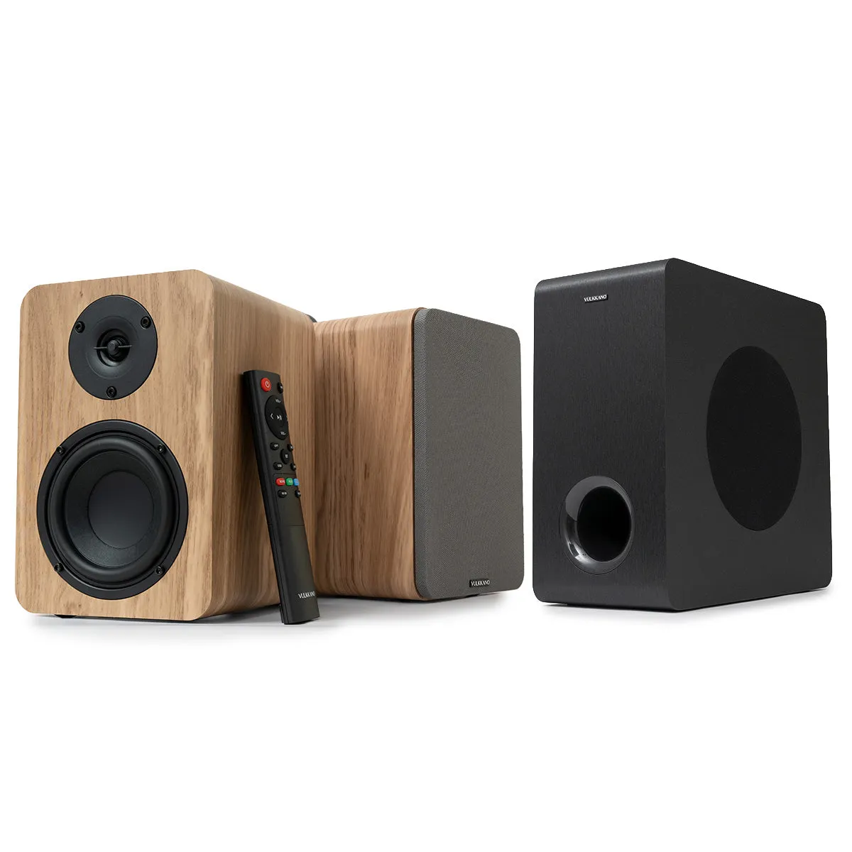 VULKKANO A4 ARC MKII + SUB6 MKII kit casse e sub marrone