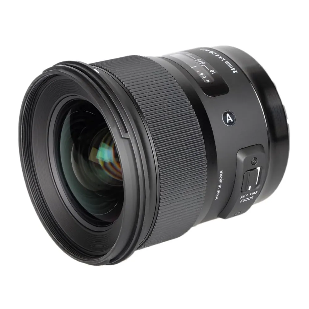 Sigma Art 24mm F/1.4 DG HSM obiettivo Nikon nero