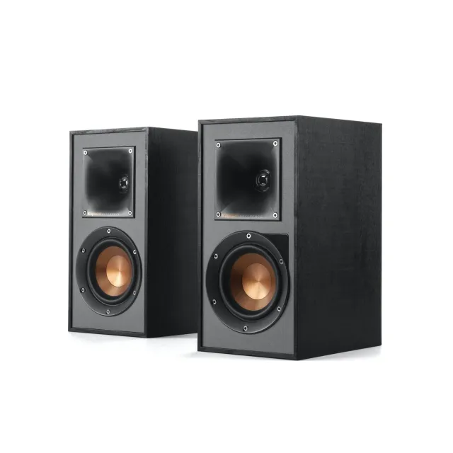 Klipsch R-41PM Diffusori Attivi Neri Bluetooth Phono