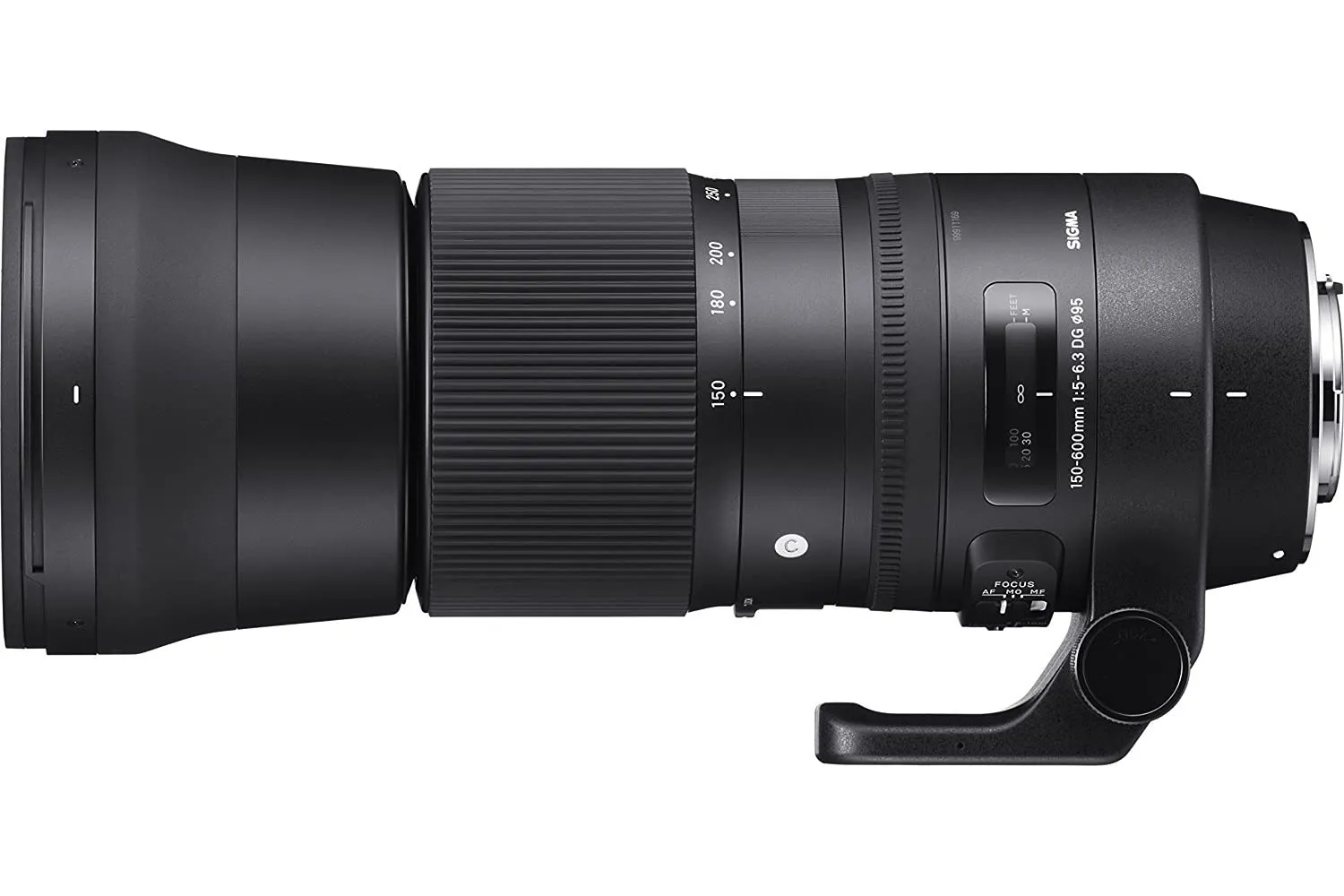 Sigma 150-600mm F5-6.3 DG OS HSM obiettivo attacco Nikon