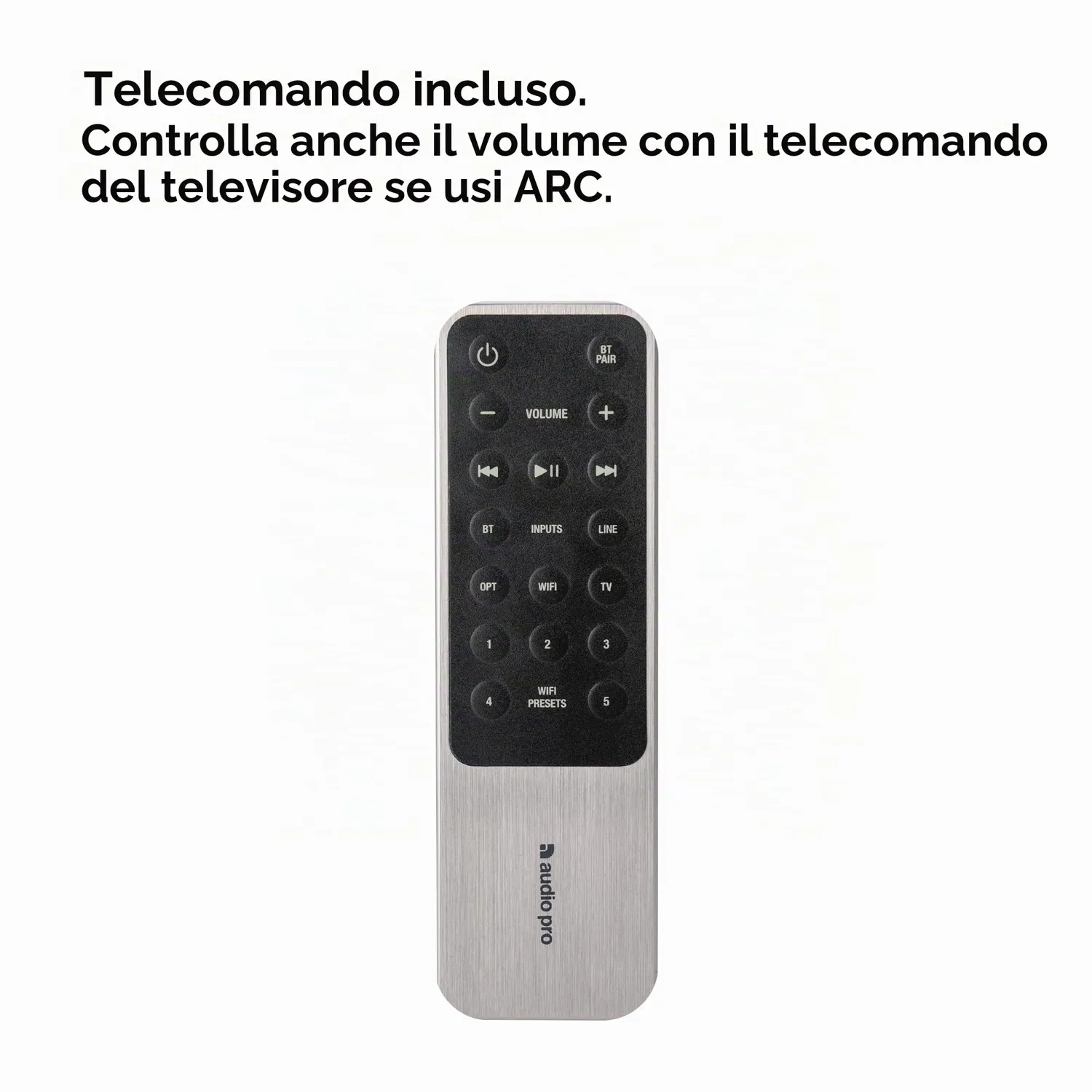 Audio Pro A Series A38 casse da pavimento nere coppia wireless