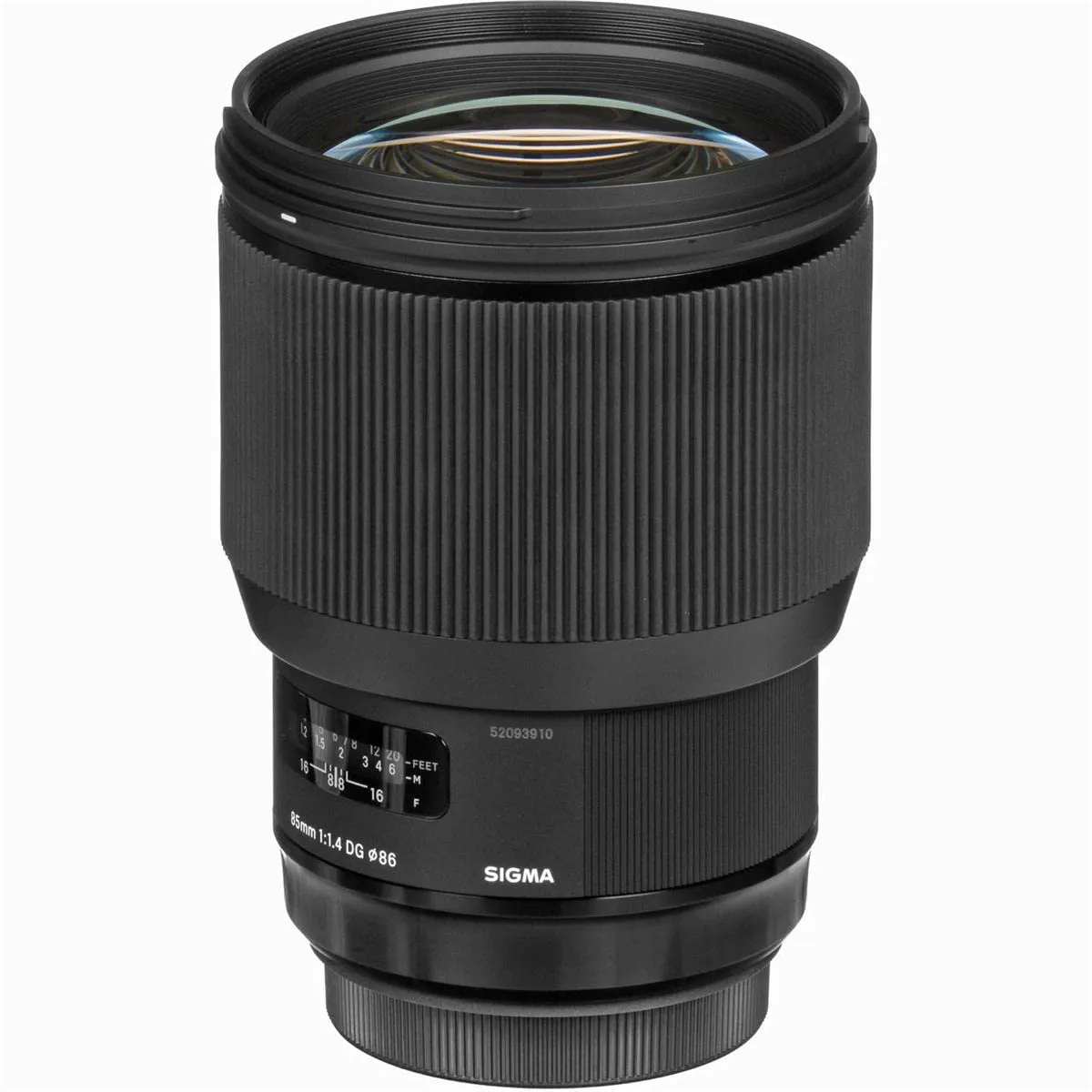 Sigma Art 85mm F1.4 DG HSM obiettivo attacco Sigma luminoso