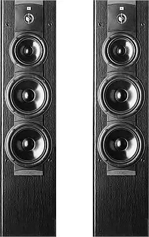 JBL LX-90 diffusori da pavimento coppia nero 30-300W