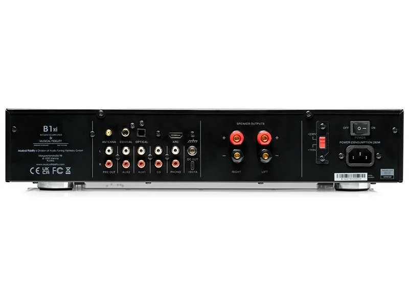 Musical Fidelity B1xi amplificatore integrato 60W con DAC