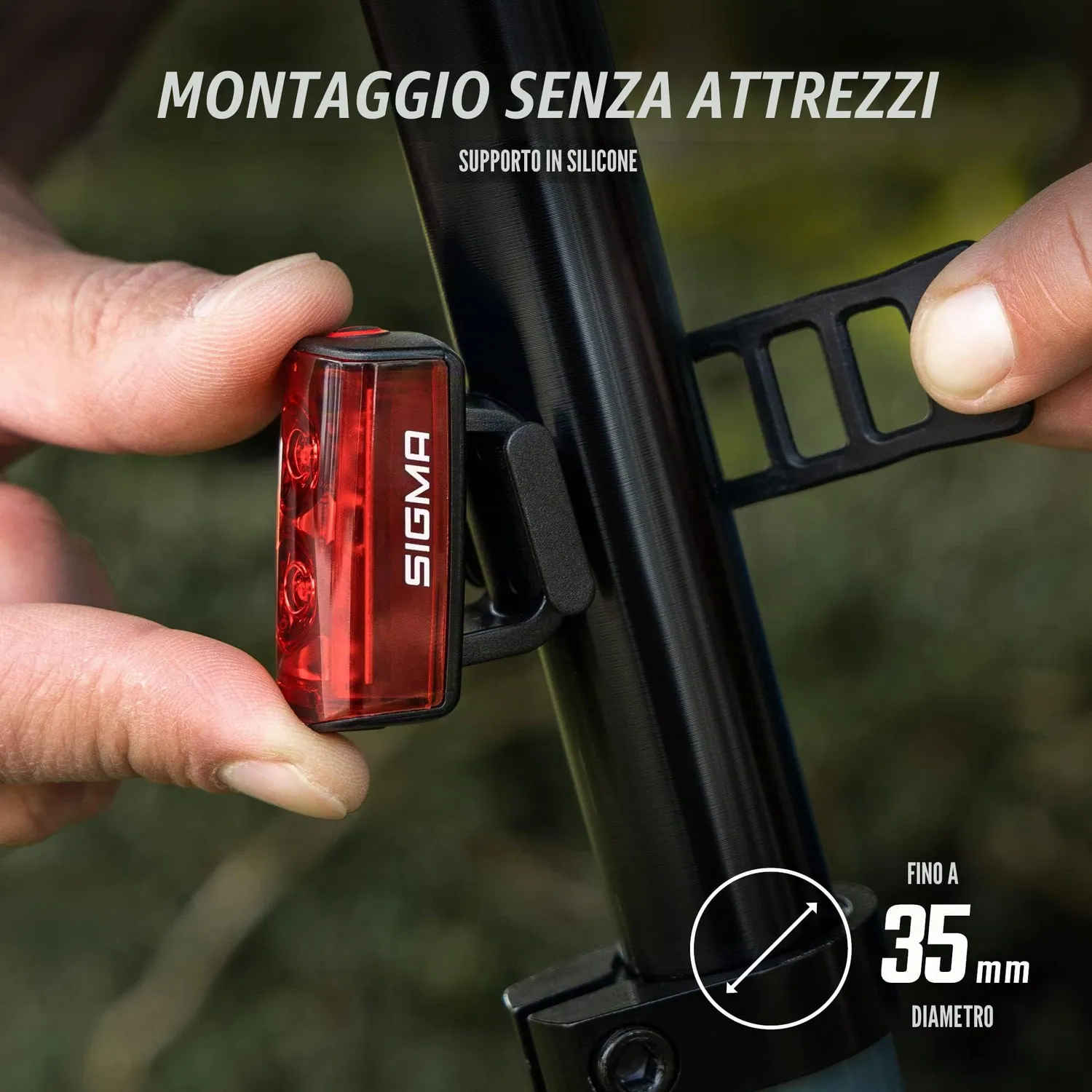 Sigma Buster RL 80 luce posteriore bici 80 lumen