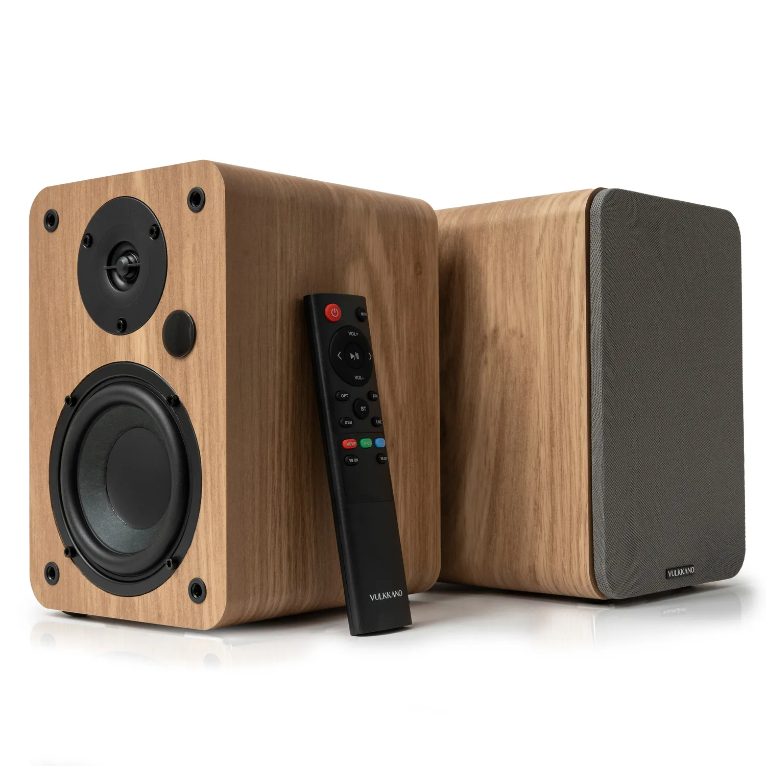 Vulkkano A4 casse attive marrone woofer 4 pollici