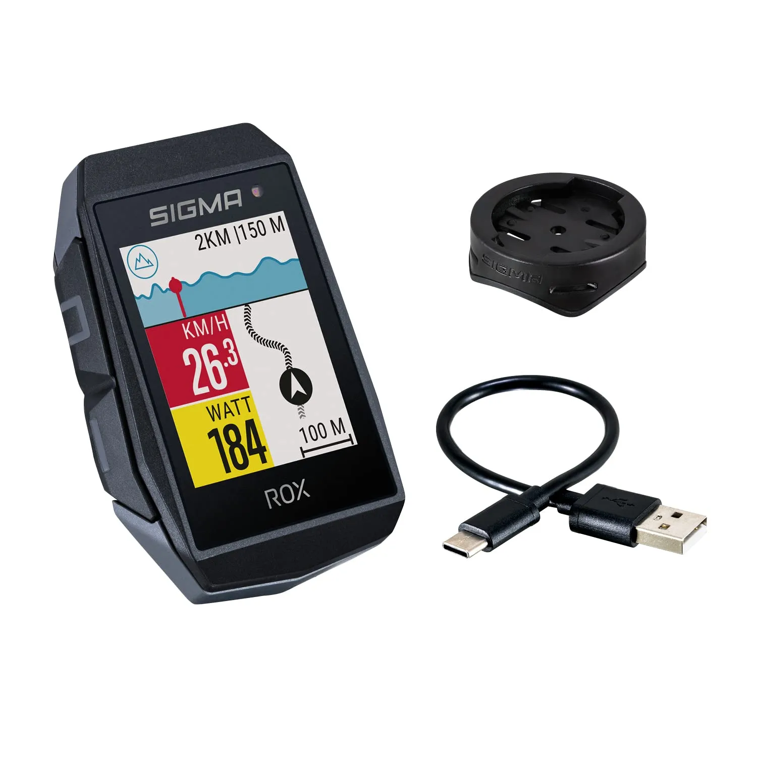 Sigma Sport Rox 11.1 Evo ciclocomputer GPS nero