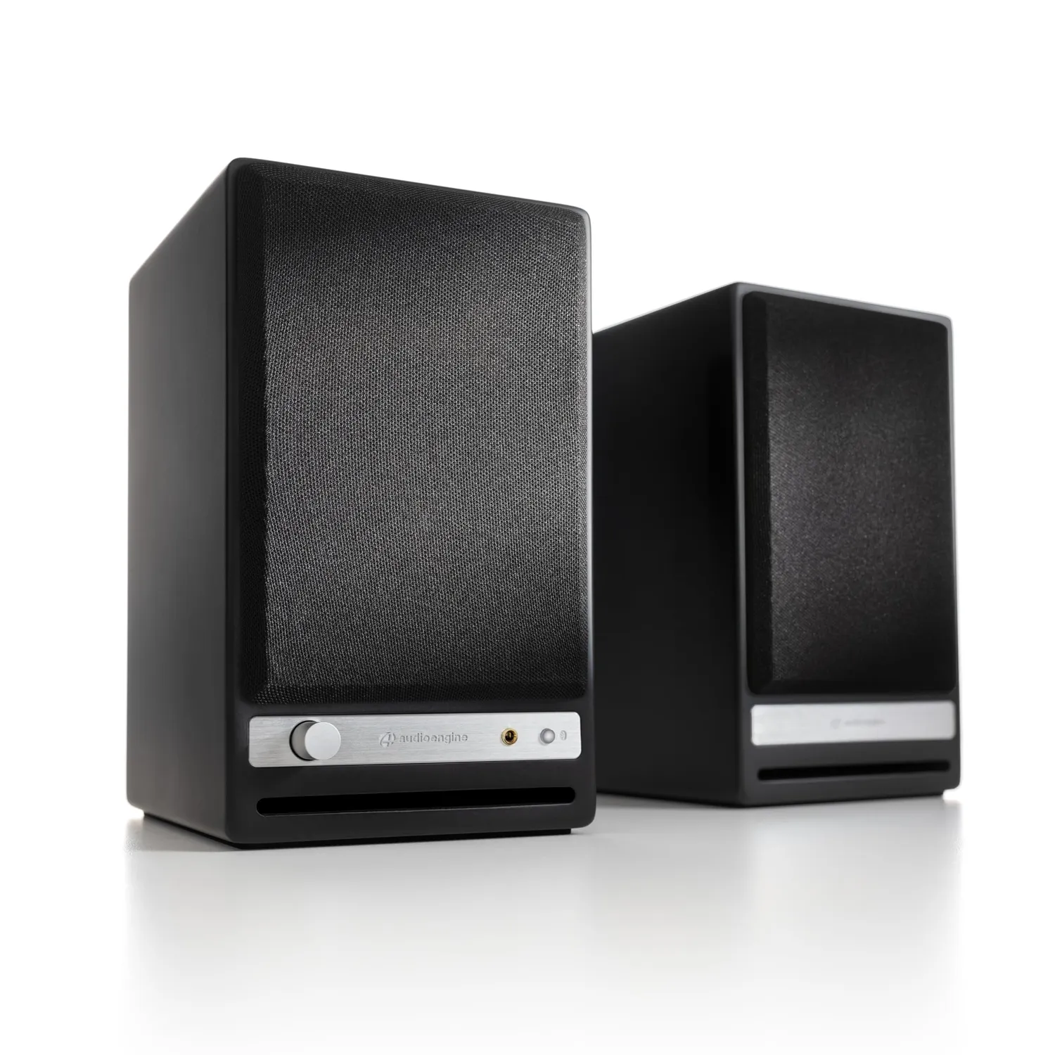 Audioengine HD4 diffusori da scaffale nero Bluetooth aptX HD