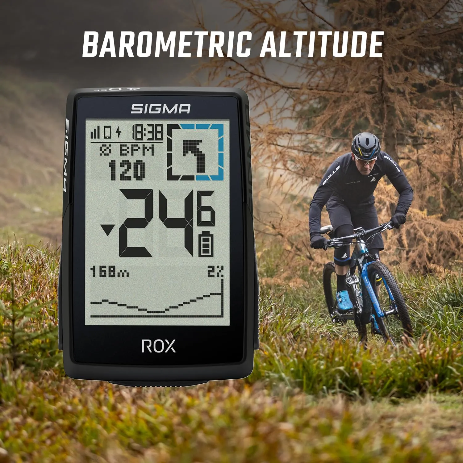 Sigma ROX 4.0 SE ciclocomputer GPS nero 2,4 pollici