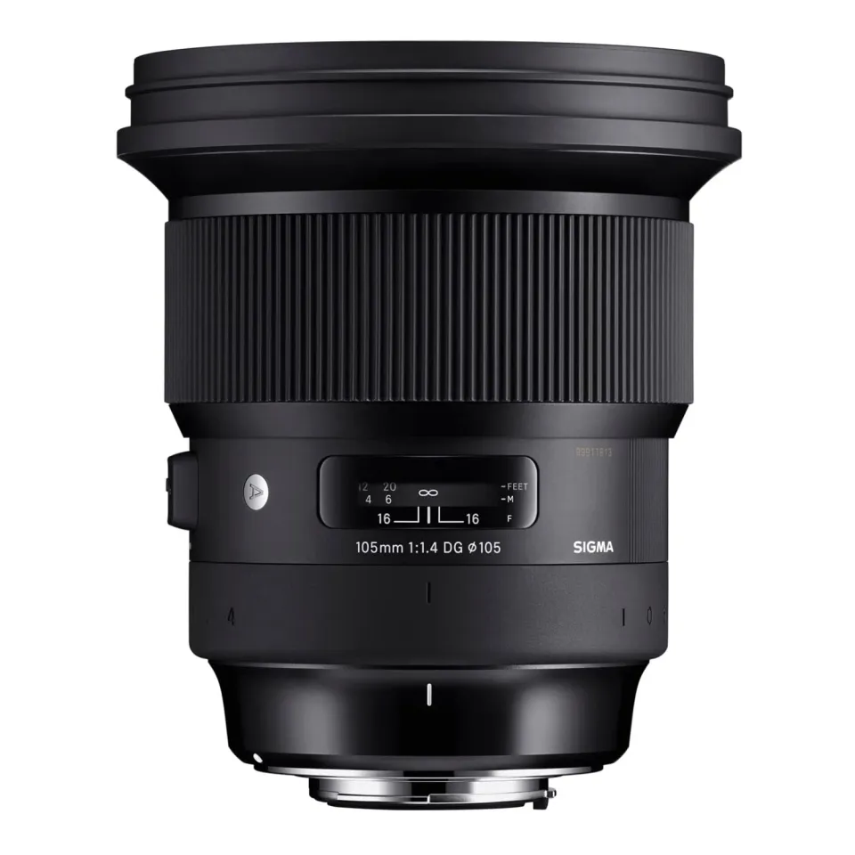 Sigma Art 105mm F1.4 DG HSM obiettivo attacco Sony E ritratto