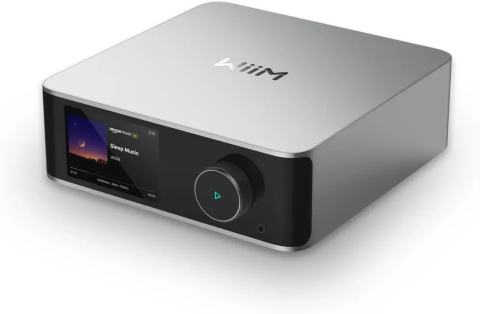 WiiM Ultra Silver streamer DAC preamplificatore touch